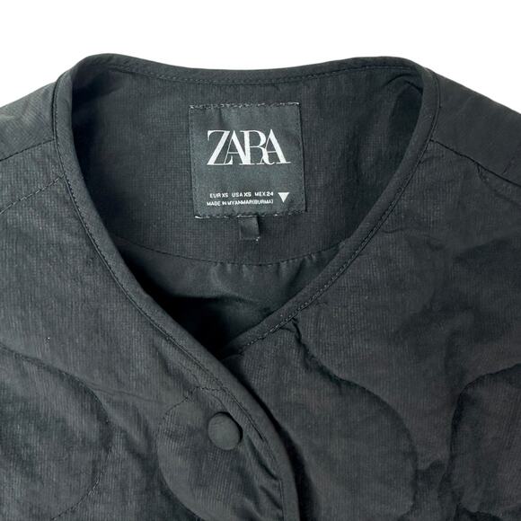 Quilted Bomber Jacket - Picture 2 of 5